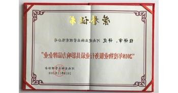 2018年12月28日，bat365在线平台官方网站荣获由河南省物业管理协会评选的“2018年度最具影响力品牌宣传企业”荣誉称号